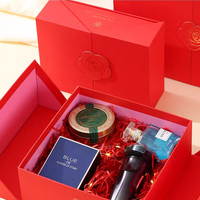 Ensemble de boîtes cadeaux de luxe, boîtes décoratives assorties de plusieurs tailles pour cadeaux de fête, ornements, artisanat, faveurs de mariage