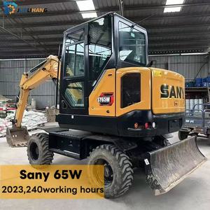 Nuovo Escavatore Gommato Usato Sany65W del Marchio Cinese Sany 2023 in Vendita al Prezzo Più Basso - Product Image 1