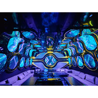 2025 Cabina de DJ LED multiescena de AtemId - 1200nit personalizada para KTV/Bar/Eventos