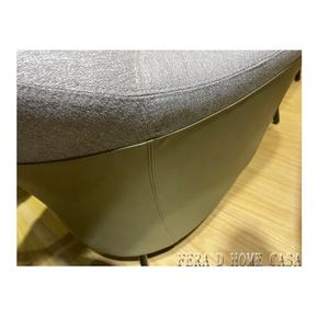 Fauteuil de relaxation moderne en lin européen avec pieds en acier inoxydable - Design contemporain pour <span class=keywords><strong>salon</strong></span>, hôtel - Product Image 5