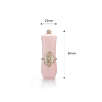 CC2791 Magique Température Changement de Couleur Aromatisé Gelée Rouge à Lèvres Imperméable Minéral Bâton Clair Fleurs Design 3.5 Pouces Bonbons