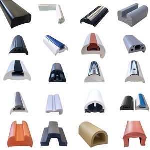 Superior Quality Customized Color Size Gunnels PVC Fenders Boats Bumper Rubber Marine Rub Rail Marinated Boat Dock Rubber Fender