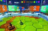 Voiture de combat immersive Mario Kart Vr Simulateur de course Réalité virtuelle Projecteur interactif Jeu Go Kart Racing Circle Bumper Cars