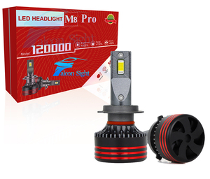 Lampadina <span class=keywords><strong>LED</strong></span> M8pro M8 Pro per Fari Auto, H4 Abbaglianti/<span class=keywords><strong>Anabbaglianti</strong></span>, 12V 130W, Luce Bianca 6000K, Compatibile con H1 H3 9005 9012 - Product Image 3