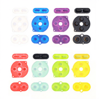 Coussinets de boutons en silicone conducteur pour manette GBC Game Boy Color