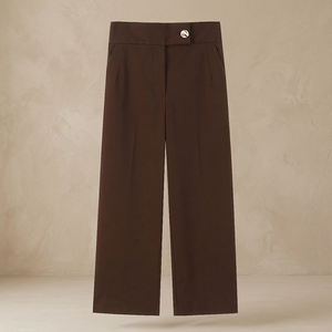 TAOP&ZA 2026 Spring/<b>Summer</b> Fashion New Arrivals Breathable Print Versatile Women's Casual High-Waisted Straight Leg <b>Trousers</b> - Product Image 3