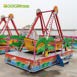 Suministro directo de fábrica de equipos para parques de atracciones, columpios pequeños para niños, barco pirata de hierro en venta - Product Image 2