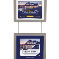 Boîte lumineuse LED extérieure murale étanche IP65, éclairage solaire intelligent pour allées