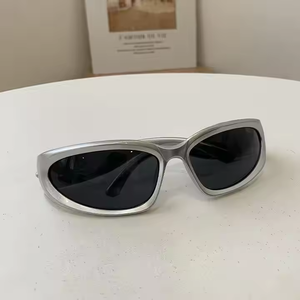 2025 New Outdoor Sports Retro Sunglasses Fashion Y2K Cycling Design Anti UV Sunshade Sunglasses - Product Image 5