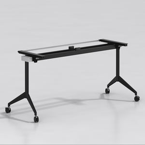 Mesa plegable Pata Sala de entrenamiento Escritorios de oficina de metal móvil Muebles de oficina comerciales Plegable moderno - Product Image 3