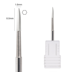 Forets à ongles en carbure de tungstène 3/32'' hexagonaux pour manucure et pédicure, soin des cuticules, vente en gros - Product Image 6