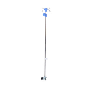 Wheelchair-mounted IV Stand Stainless Steel Medical Patient Top Screw <b>Hook</b> For Disabled Persons - Product Image 1