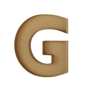 21cm Durable Dark Kraft Sweet Candy Jelly Food Rigid Fillable Alphabet Cardboard Letter Shaped <b>Box</b> - Product Image 4