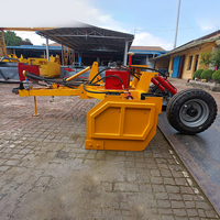 Nouveau niveleur de terrain agricole GPS avec système de contrôle de nivellement par GPS pour utilisation avec un tracteur dans le nivellement et l'aménagement des terres agricoles