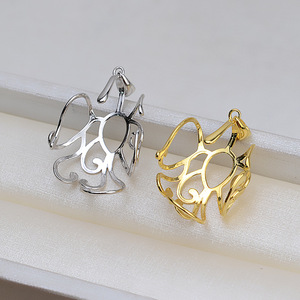 จี้ไข่มุกบาโรกแบบเปิดลายฉลุ ทำมือ ดีไซน์ทันสมัย ทำจากเงินแท้ S925 ฐานกลวง ไม่มีเข็มหมุด รหัสสินค้า 1744 - Product Image 1