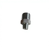 Connecteur de tube droit hydraulique sur mesure de qualité supérieure en acier au carbone et acier inoxydable