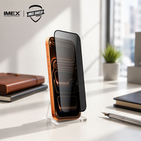 Meilleur protecteur d'écran de téléphone en verre trempé anti-espion 2.5D 2026 pour iPhone 18 17 16 15 14 Pro Max
