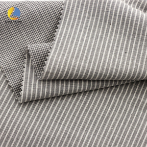 Giá Cả Thuận Lợi Trực Tuyến Vải Nhà Máy Đôi Gạc Tinh Khiết Bông Hữu Cơ <span class=keywords><strong>Cotton</strong></span> Đồng Bằng Sọc Vải Chất Liệu Cho Maxi Dresses - Product Image 5