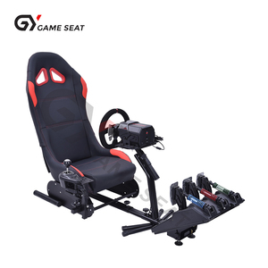 Simulateur de course GY041-2 pour PS5, cockpit pliable, siège réglable, cadre pliable complet, configuration de jeu de conduite, <span class=keywords><strong>club</strong></span> sportif - Product Image 5
