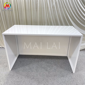 <span class=keywords><strong>Mesa</strong></span> de <span class=keywords><strong>Bar</strong></span> Plegable Blanca Nueva de <span class=keywords><strong>Alta</strong></span> Calidad para Bodas y Eventos, <span class=keywords><strong>Mesa</strong></span> de <span class=keywords><strong>Bar</strong></span> de Acero Inoxidable para Fiestas - Product Image 2