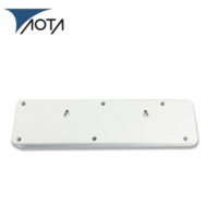 Stop Kontak Ekstensi Portabel Standar Eropa AOTA, 5/4/3 Stop Kontak, USB Type-C 1/2 Port, 10A 250V, Kabel ABS 3m