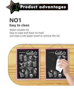 Colori al Neon <span class=keywords><strong>pennarello</strong></span> a <span class=keywords><strong>gesso</strong></span> liquido cancellabile a umido per lavagna a LED Set di pennarelli a <span class=keywords><strong>gesso</strong></span> liquido <span class=keywords><strong>bianco</strong></span> Non tossico personalizzato solubile in acqua - Product Image 5