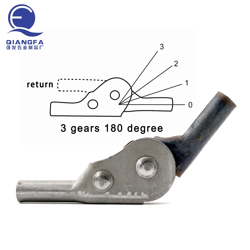 Atacado cinco engrenagens 180 graus ajustável, catraca, dobradiça, suporte dobrável, dobradiça de ângulo da cama