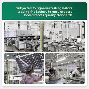 <span class=keywords><strong>Panneau</strong></span> <span class=keywords><strong>solaire</strong></span> photovoltaïque monocristallin 550W en stock, construction double vitrage, installation sur toiture, hors réseau - Product Image 2