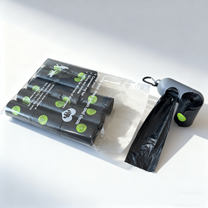 Vente directe d'usine, sacs à crottes de chien biodégradables lavables en HDPE de haute qualité pour animaux de compagnie - Product Image 1