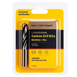 Foret universel en carbure, revêtement Nano TiAlN, forets en carbure 5xD - Product Image 2