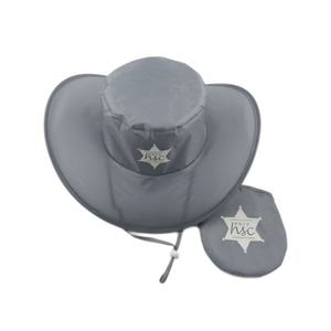 Chapeaux de cowboy pliables personnalisés avec pochette 190T pour événements <span class=keywords><strong>d</strong></span>'entreprise et team building estivaux – Commande en gros Beckon - Product Image 2
