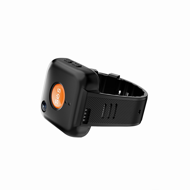 Simple SOS Panic Button 4G GPS IP67 Waterproof Alzheimer's Disabled Seniors Auto Fall Detection Alert Dialer Remote Plastic
