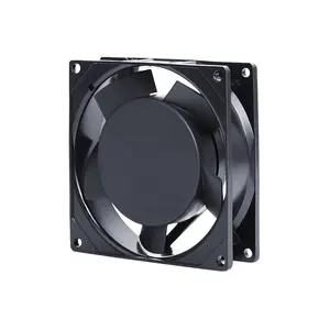 Rulman 92x92x25mm 20 w egzoz fanı metal AC 220v fan 9225 soğutma network dolabı, sunucu rafı