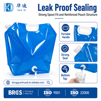 Approvisionnement en gros : Sacs à boisson, vin et eau de 5L, 8L, 10L avec robinet et valve, en film laminé, pour distributeurs d'eau, de sirop, de thé, de lait et de boissons