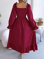 Robe longue maxi bohème décontractée pour femmes, été 2026, sans manches, plage, fête, mode