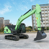 Excavatrice électrique pure XE215EV de 23,5 tonnes, pelleuse électrique à batterie lithium haute performance de 140 kW pour l'exploitation minière et la construction urbaine