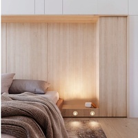 Passun – éclairage d'intérieur moderne, décoration fantaisie, lampe de pied en aluminium encastrée, mini 1w led, escalier, applique murale