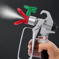 Buse de pulvérisation verte basse pression pour pistolet de peinture sans air, outil de peinture haute efficacité pour usage industriel