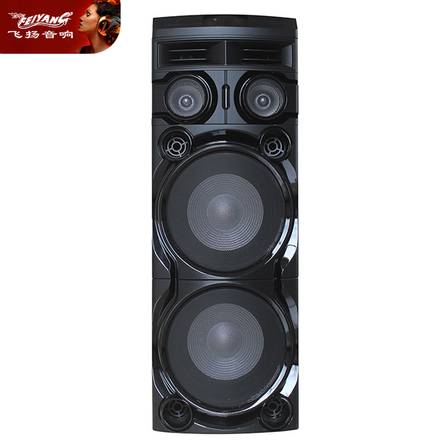 Wood Dual Rechargeable 10 Inch Diy Car Portable Bt TOWER PA Indoor Horn PRO Party Box 300 200 POWER DJ Loud Speaker Audio System