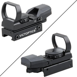 OEM के थोक 1x23x34 होलोग्राफिक दृष्टि समायोज्य 4 Reticles सामरिक खुले इलेक्ट्रो रेड और ग्रीन डॉट पलटा लाल डॉट दृष्टि - Product Image 4