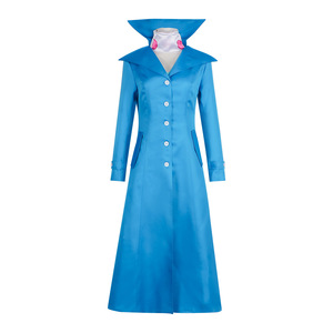 Disfraz de Cosplay de Lucy Wilde de Star's Edge, Gabardina Azul, Disfraz de Halloween de la Película Despicable Me, Tallas S-3XL - Product Image 5
