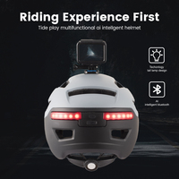 Casque de vélo intelligent EASETOUR avec caméra Bluetooth, clignotants et haut-parleur intégrés pour VTT