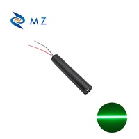 Vente chaude Usine Ventes Directes Compact D16mm 520nm 10/20/30/50mw Monomode Ligne Verte Laser Module De Qualité Industrielle