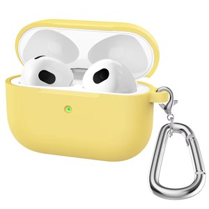 Housse 2MM pour étui <span class=keywords><strong>Airpods</strong></span> <span class=keywords><strong>Pro</strong></span> Version épaissie une pièce pour étui AirPods3 Accessoires écouteurs sans fil avec clé - Product Image 2