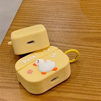 Étui pour écouteurs en silicone personnalisé tout-en-un Pro 3 avec des motifs multicolores et de dessins animés