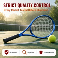 Contenedor de Raquetas de Tenis al por Mayor, Equipamiento de Entrenamiento de Aluminio y Carbono para Niños y Adultos