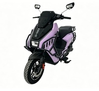 Moto électrique haute vitesse 60-70 km/h, moteur arrière sans balais en cuivre pur, autonomie 50-60 km, pneu sous vide 90/90-12, cyclomoteur électrique pour adulte