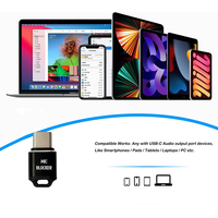 El bloqueador de micrófono de la USB-C mantiene las conversaciones en privado a través del bloqueador de micrófono, protege la privacidad de los ordenadores portátiles y los teléfonos inteligentes.