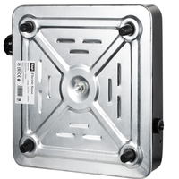 Plaque Chauffante Électrique RAF à Brûleur Unique pour Cuisine, Portable 1000W, Facile à Nettoyer, en Acier Inoxydable, avec Protection Contre la Surchauffe