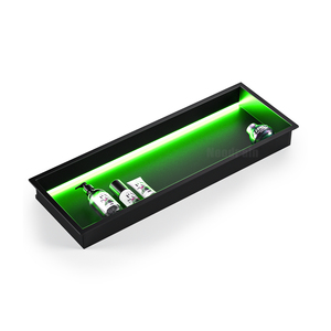 Nuovo Design Moderno Nicchia Doccia di Alta Qualità in Acciaio Inox 304 con Striscia LED Colorata Antiruggine e Anticorrosione per Decorazione Bagno - Product Image 2